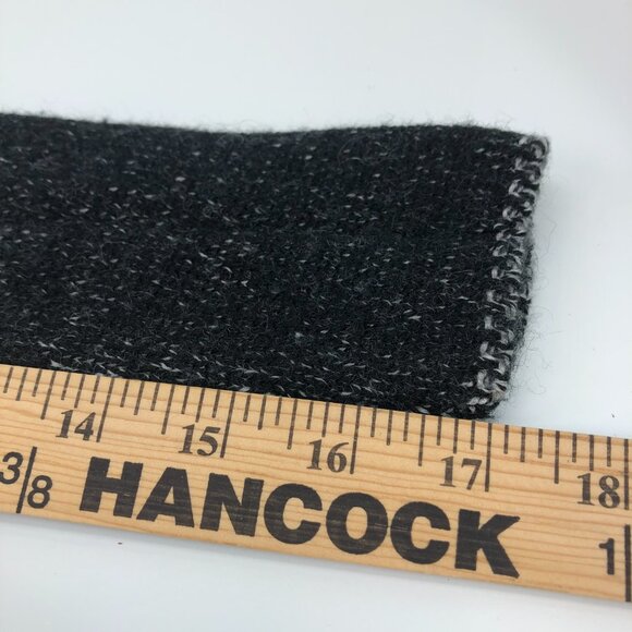 Vintage CAbi Wool Acrylic Black and Gray Womens Shawl Wrap Size M - Picture 7 of 8